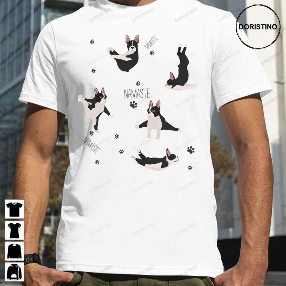 Boston Terrier Yoga Awesome Shirts